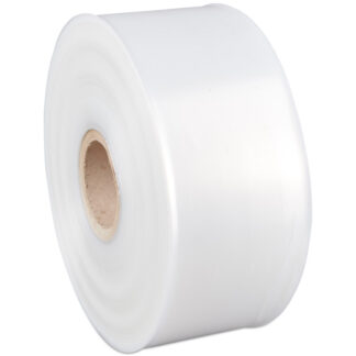 Rørfolie, 100 µm, Rulle, 100 mm, x 500.00 m, kernediameter: 76 mm, LD-PE, transparent, Fødevaregodkendt
