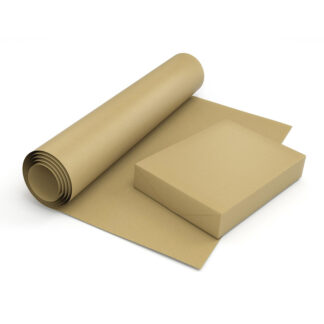 Kraftpapir, 60 g/m2, 700 mm x 200.00 m, kernediameter: 50 mm, brun, træfibre, rullevægt: 8.40 kg, pakke a 1 rulle, palle a 36 ruller