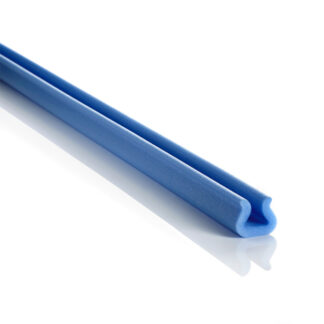 Skumprofiler, Nomapack, 25 – 35, U-profil, længde: 2000 mm, polyethylen, blå, karton a 120 stk, palle a 480 stk