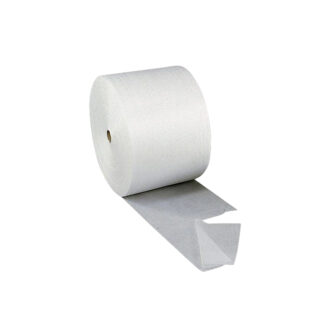Foam i ruller, 1.000 mm, 1200 mm, x 500.00 m, polyethylen-skum, hvid, pose a 1 rulle