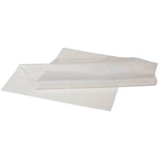 Plastikpose, 150 µm, 600 x 1000 mm, LD-PE, transparent, karton a 100, Fødevaregodkendt