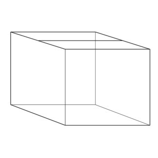 Container, indre dim: 790 x 590 x 600 mm, 1-lags, C-flute, 4.000 mm, FEFCO 0200, brun, cover - top lid, bundt a 5 stk, palle a 230 stk, FSC Mix 70%