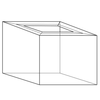 Container, indre dim: 1180 x 780 x 700 mm, 2-lags, BC-flute, 7.000 mm, FEFCO 0200, brun, bottom - bottom base, bundt a 5 stk, palle a 140 stk, FSC Mix 70%