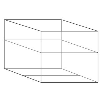 Container, indre dim: 780 x 580 x 700 mm, 2-lags, BC-flute, 7.000 mm, FEFCO 0200, Bukkelinje ved 410, brun, bottom - bottom base, bundt a 10 stk, palle a 130 stk, FSC Mix 70%