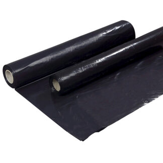 Topark, 30 µm, Rulle, 1300 mm x 510.00 m, perforeret for hver 1700 mm, LD-PE, sort, rulle a 300 stk