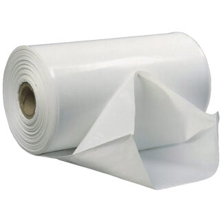 Rørfolie, 100 µm, Rulle, 600 mm, x 300.00 m, kernediameter: 76 mm, LD-PE, hvid, Fødevaregodkendt