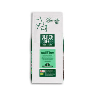 Espresso helbønner, BKI Black Coffee, Original Dark, pose a 1 kg, økologisk