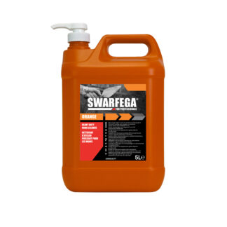 Håndrens, Deb, Swarfega Orange, Pumpeflaske, 5 l, orange
