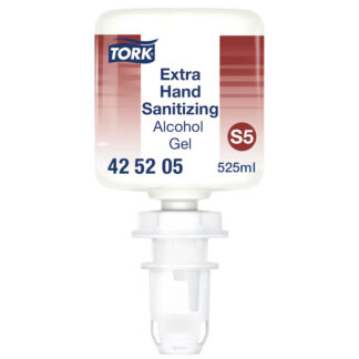 Hånddesinfektion, Tork, S5, Gel, 525 ml, karton a 6 stk